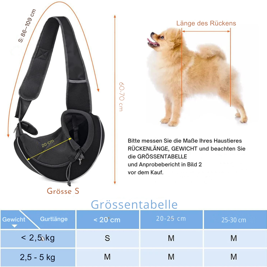 Brusttasche mit Streicheleingriff